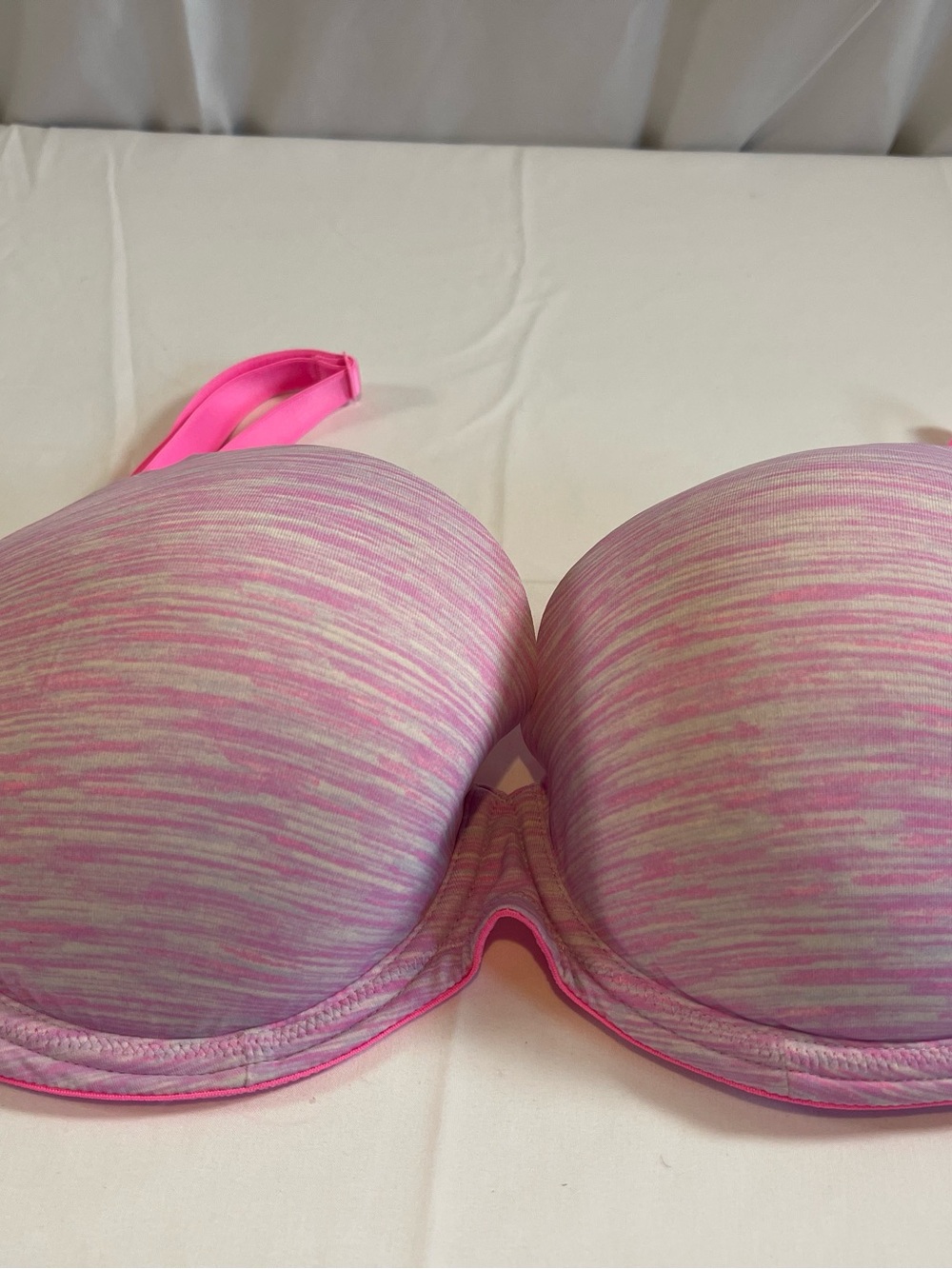 Victoria's Secret Pink Heathered Push-Up Bra